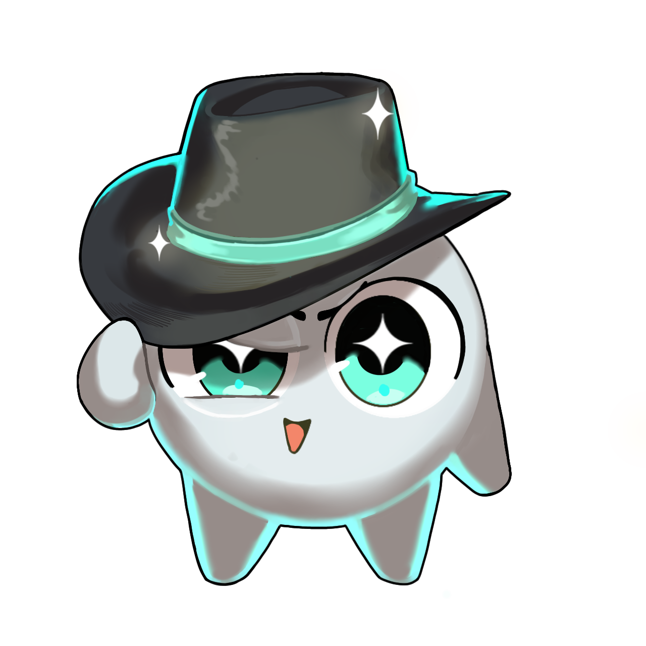 Irys Mascot with Hat